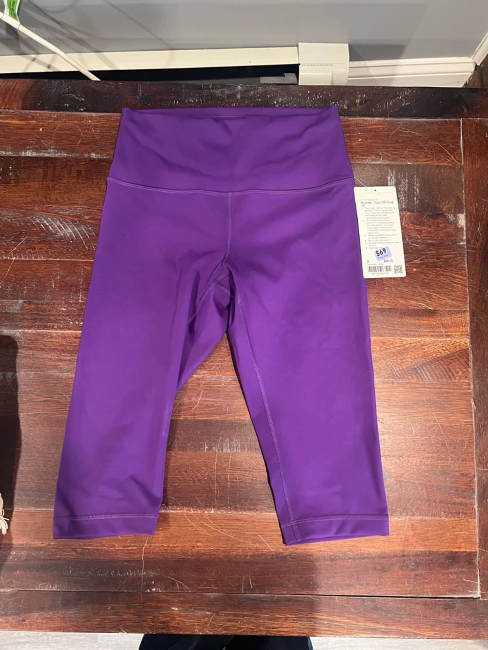 lululemon athletica Purple Mid-Rise Capri Leggings